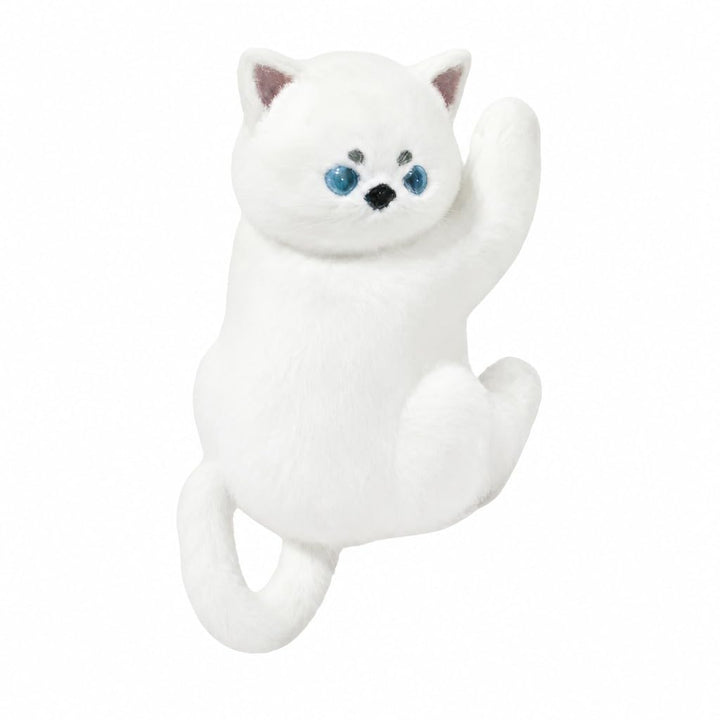 Cute Hanging Cat Figurine – Black Cat, Miniature Animal Figure for Home & Wall Decor, Kawaii Gift for Cat Lovers, Funny Home Office Decor