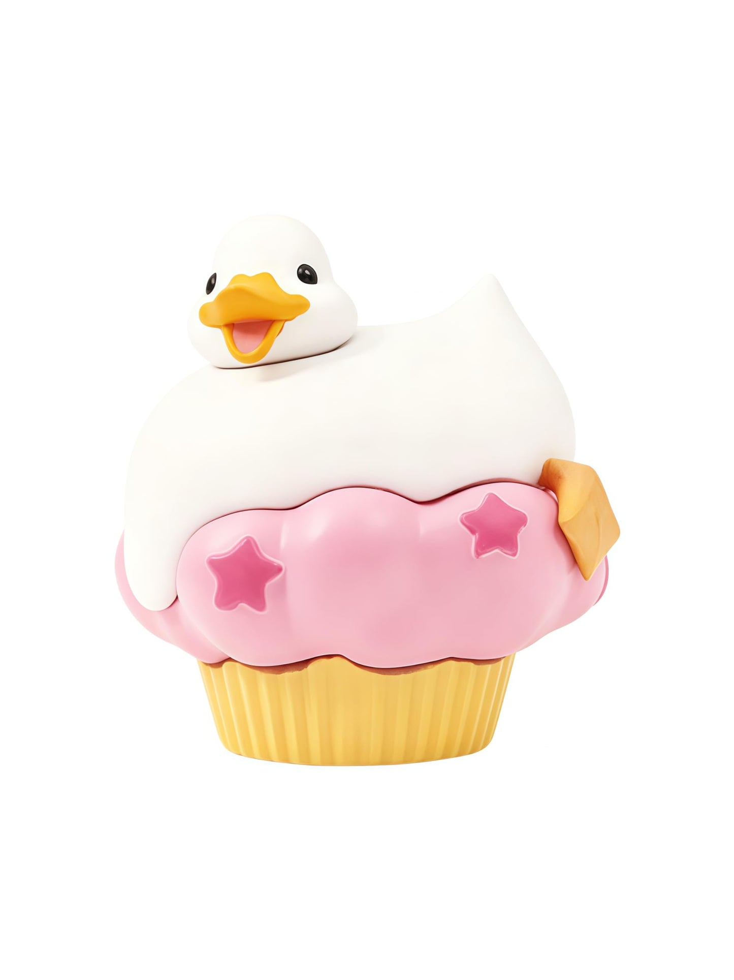 Cream Soda Duck Figurine – 2 inch Mini Collectible Dessert Animal, Cute Drink Decor for Desk, Shelf, Office, Kawaii Gift for Duck & Sweet Lovers