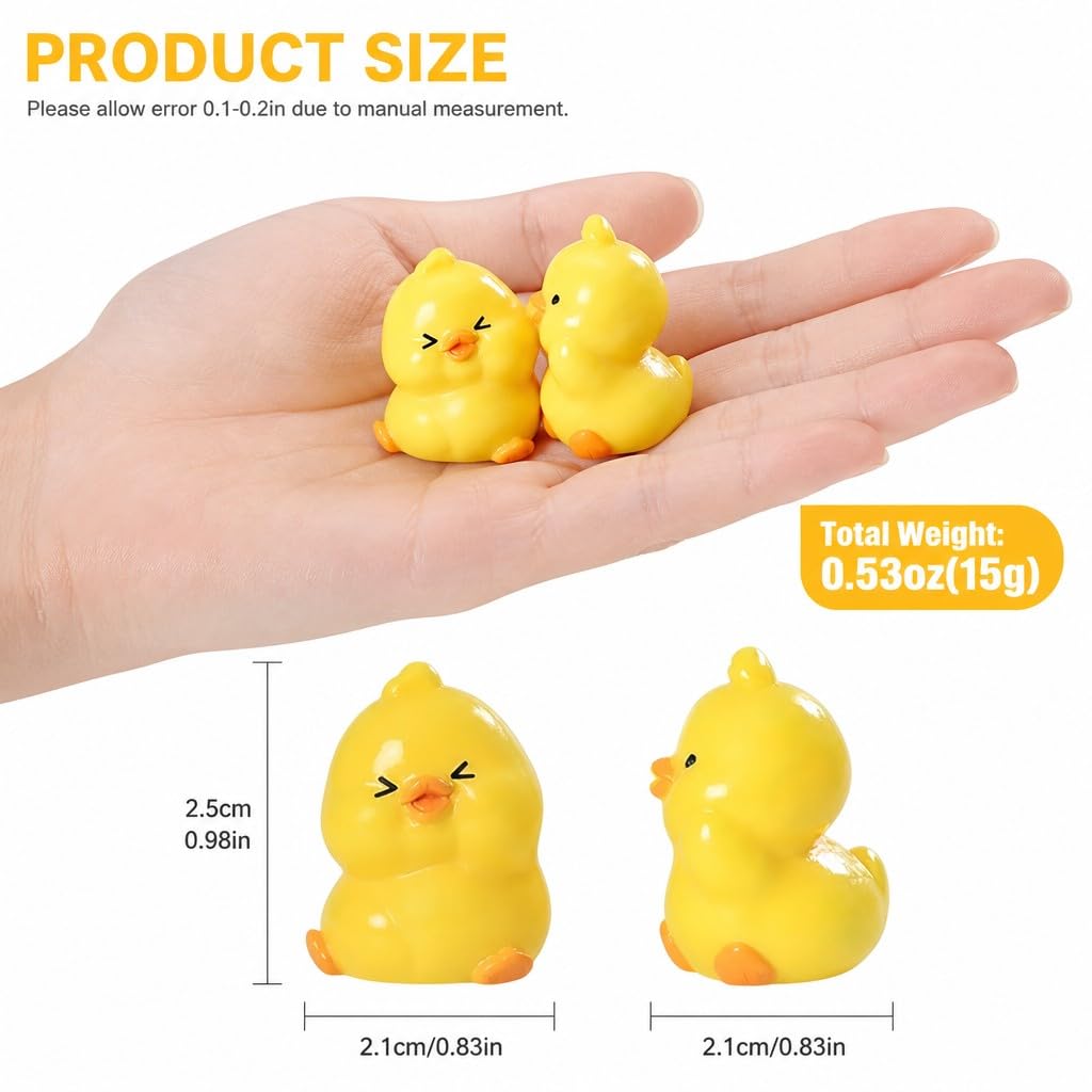 8PCS Kawaii Animal Animal Couples Figurines Set of 8 – Frog, Rabbit, Puppy, Duckling Pair Mini Figures, Cute Collectible Figurines Playset for Desk Decor & Party Favors