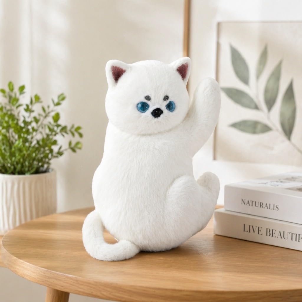 Cute Hanging Cat Figurine – Black Cat, Miniature Animal Figure for Home & Wall Decor, Kawaii Gift for Cat Lovers, Funny Home Office Decor